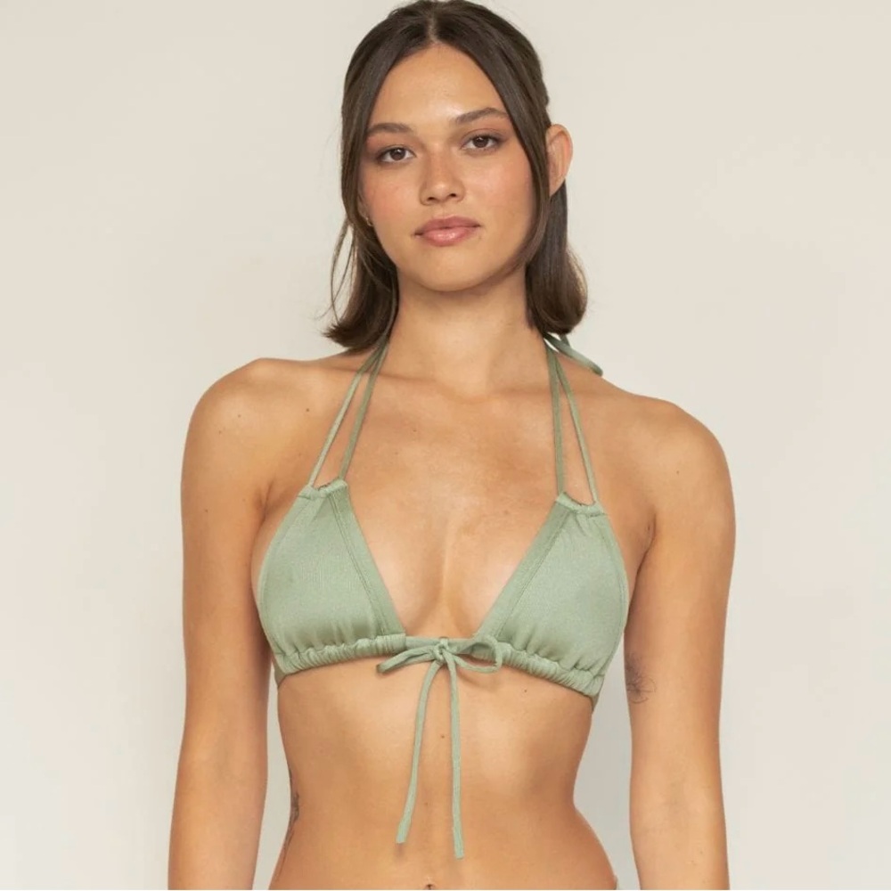 Montce Swim Sparkly Jade Bikini